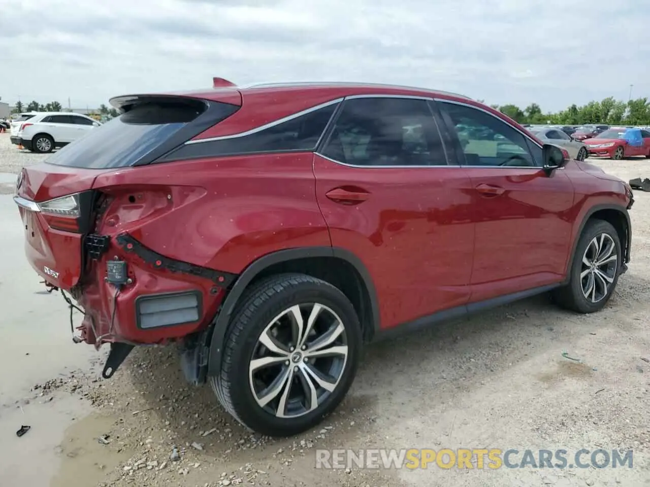 3 Photograph of a damaged car 2T2ZZMCA5KC136234 LEXUS RX350 2019