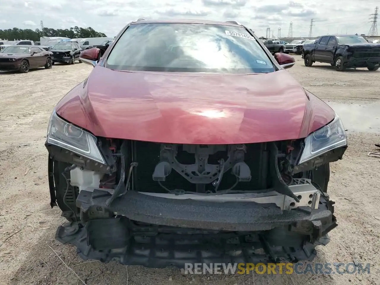 5 Photograph of a damaged car 2T2ZZMCA5KC136234 LEXUS RX350 2019