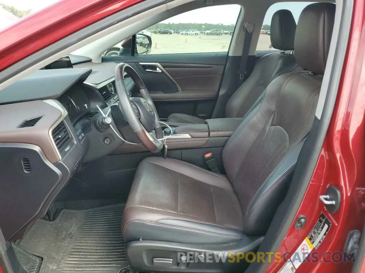 7 Photograph of a damaged car 2T2ZZMCA5KC136234 LEXUS RX350 2019