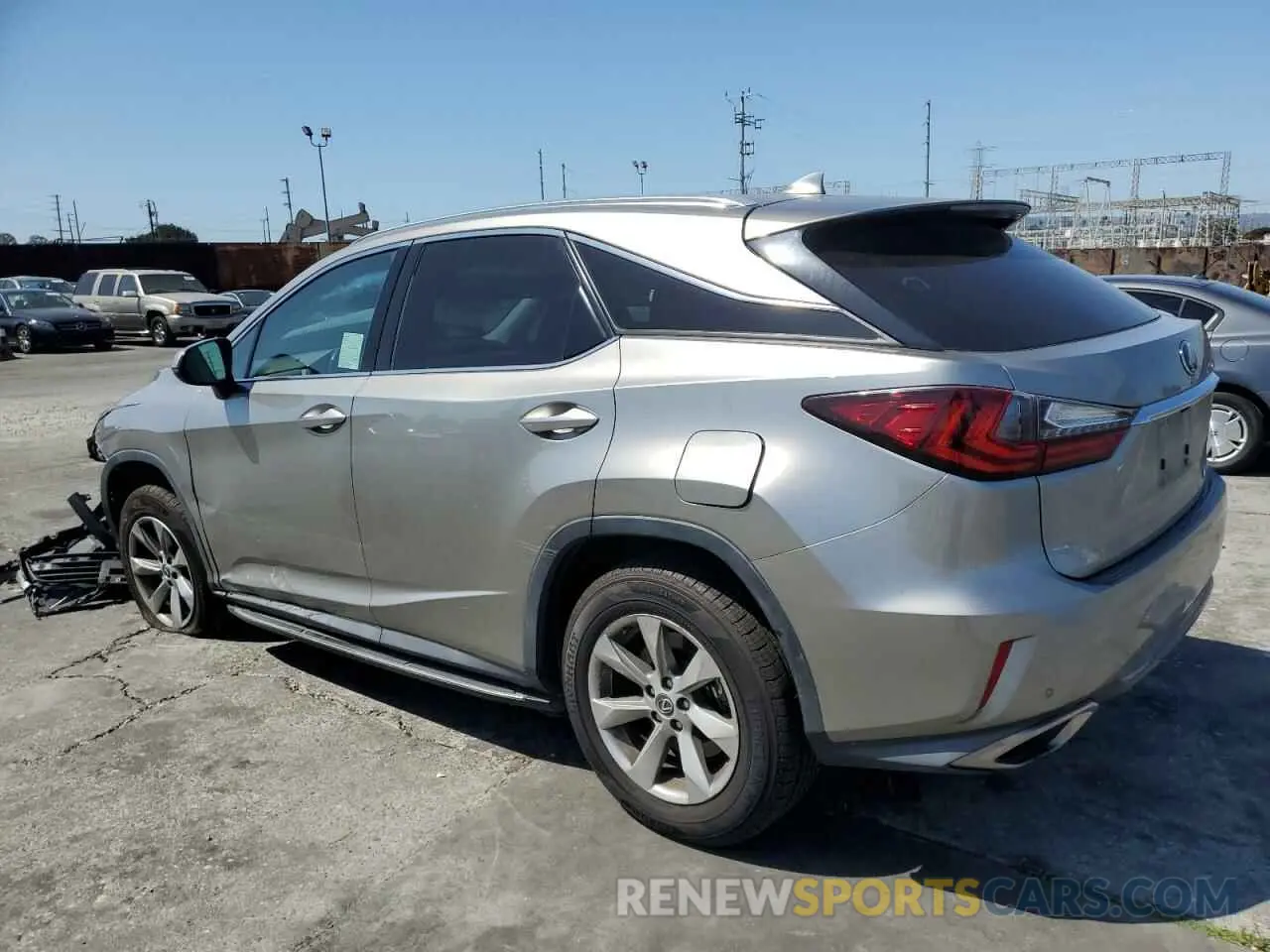2 Photograph of a damaged car 2T2ZZMCA6KC119796 LEXUS RX350 2019