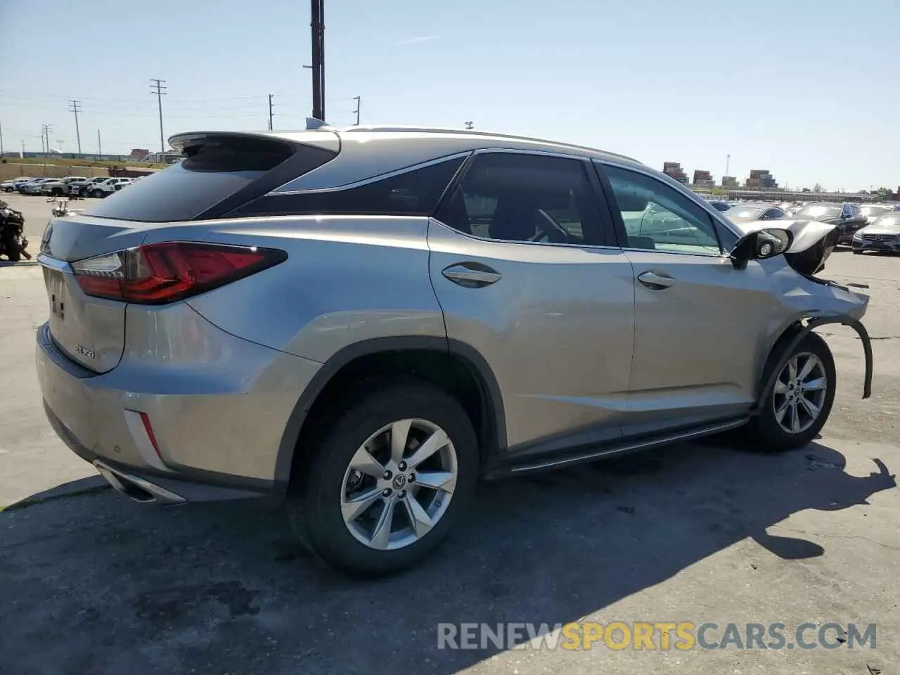 3 Photograph of a damaged car 2T2ZZMCA6KC119796 LEXUS RX350 2019