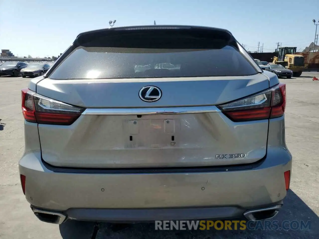 6 Photograph of a damaged car 2T2ZZMCA6KC119796 LEXUS RX350 2019