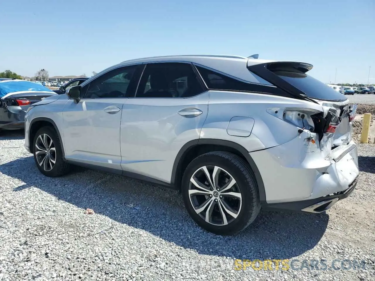 2 Photograph of a damaged car 2T2ZZMCA6KC123962 LEXUS RX350 2019