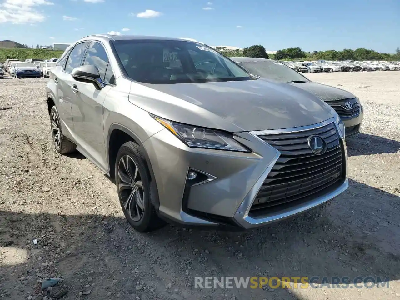 1 Photograph of a damaged car 2T2ZZMCA6KC138221 LEXUS RX350 2019