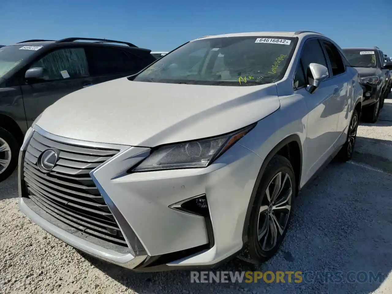 2 Photograph of a damaged car 2T2ZZMCA7KC118236 LEXUS RX350 2019