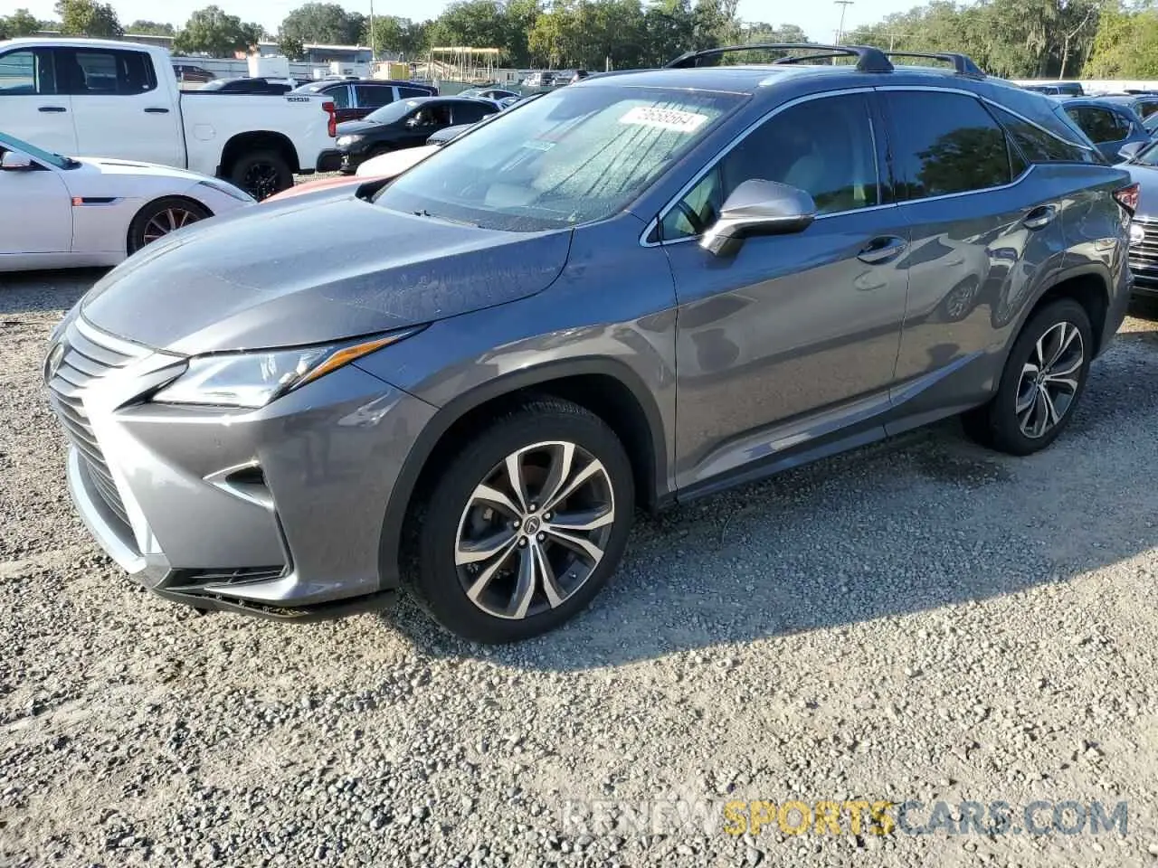 1 Photograph of a damaged car 2T2ZZMCA7KC118401 LEXUS RX350 2019