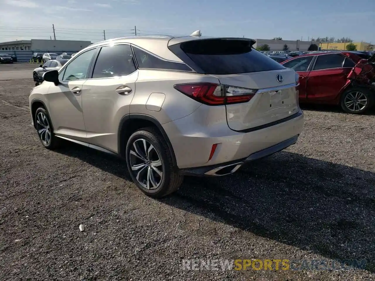 3 Photograph of a damaged car 2T2ZZMCA7KC130841 LEXUS RX350 2019