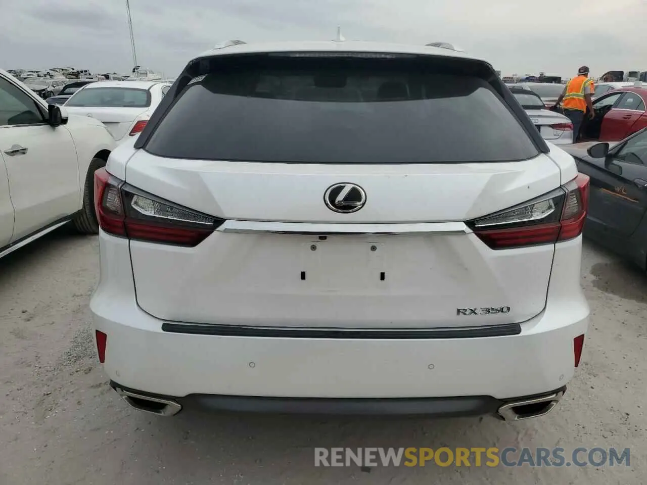 6 Photograph of a damaged car 2T2ZZMCA7KC134002 LEXUS RX350 2019