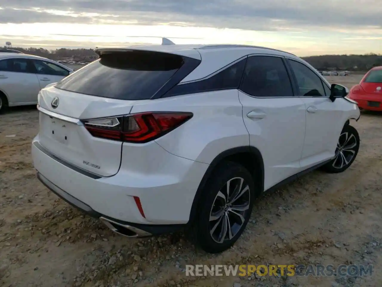 4 Photograph of a damaged car 2T2ZZMCA7KC136607 LEXUS RX350 2019