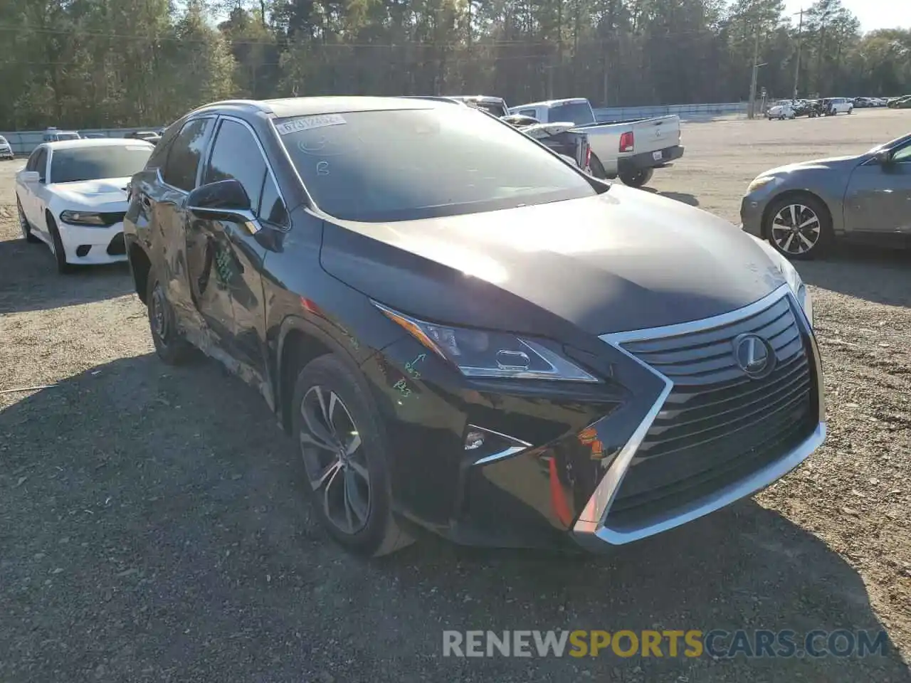 1 Photograph of a damaged car 2T2ZZMCA7KC136722 LEXUS RX350 2019