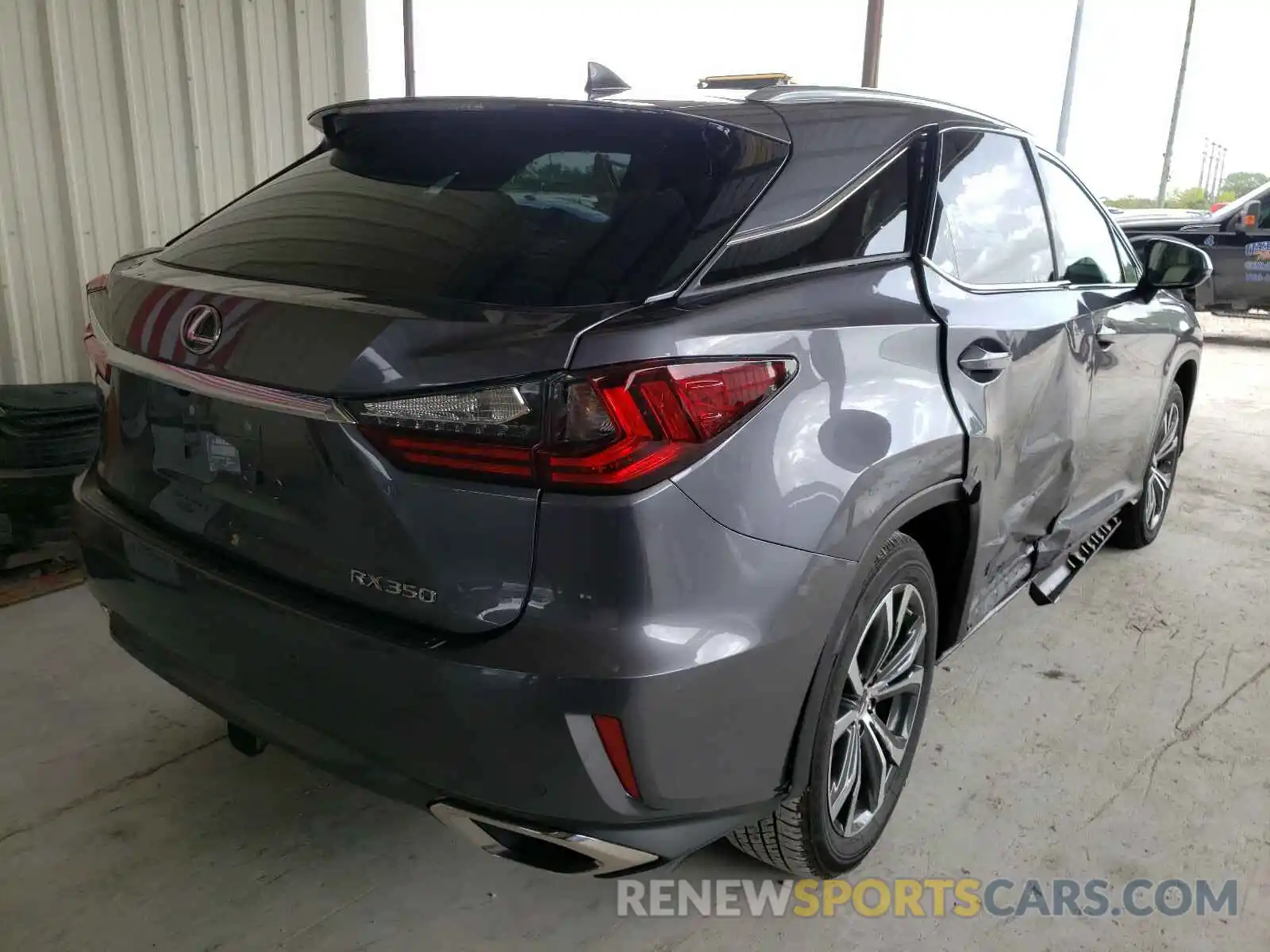 4 Photograph of a damaged car 2T2ZZMCA7KC138311 LEXUS RX350 2019