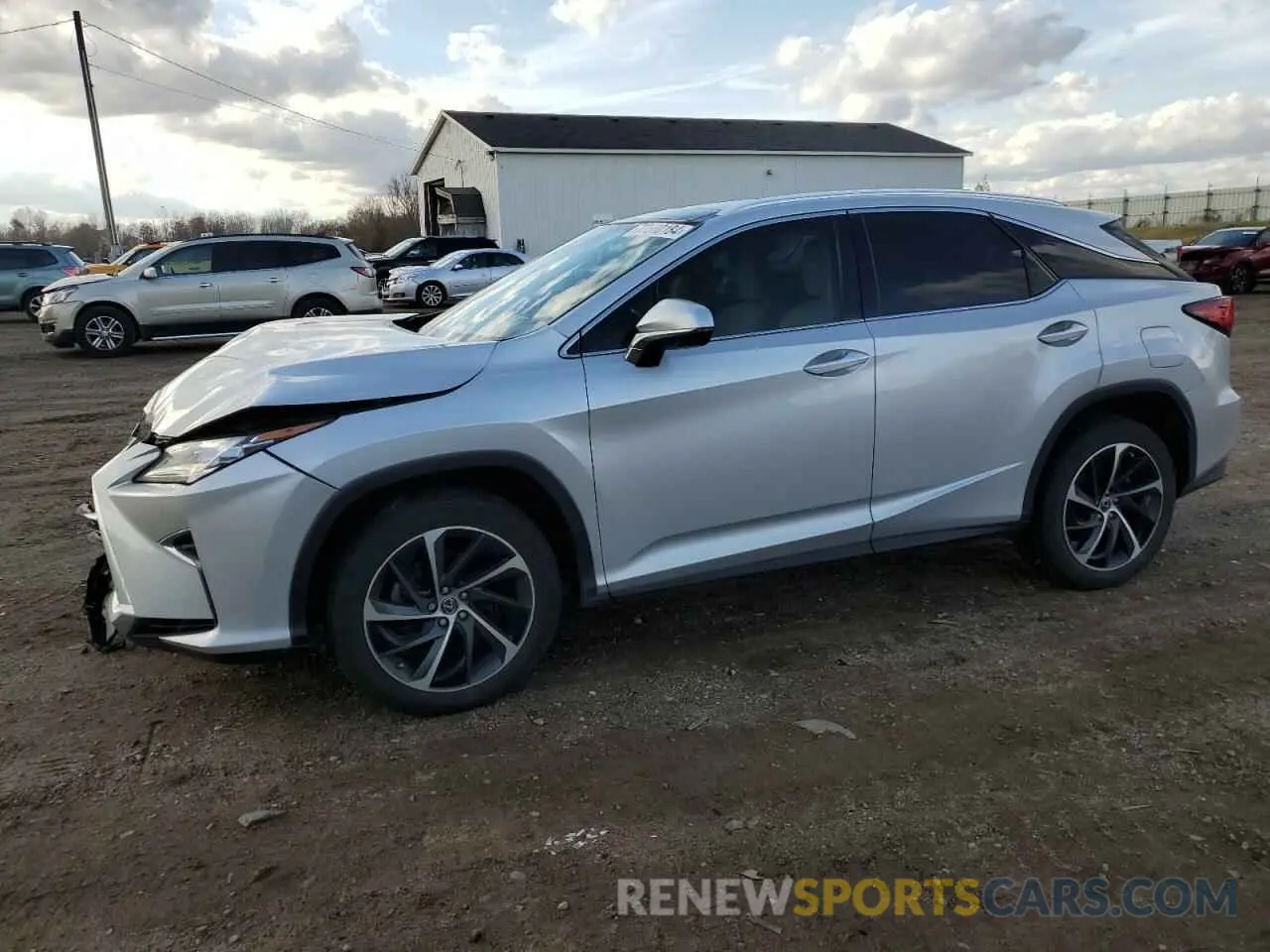 1 Photograph of a damaged car 2T2ZZMCA7KC143332 LEXUS RX350 2019