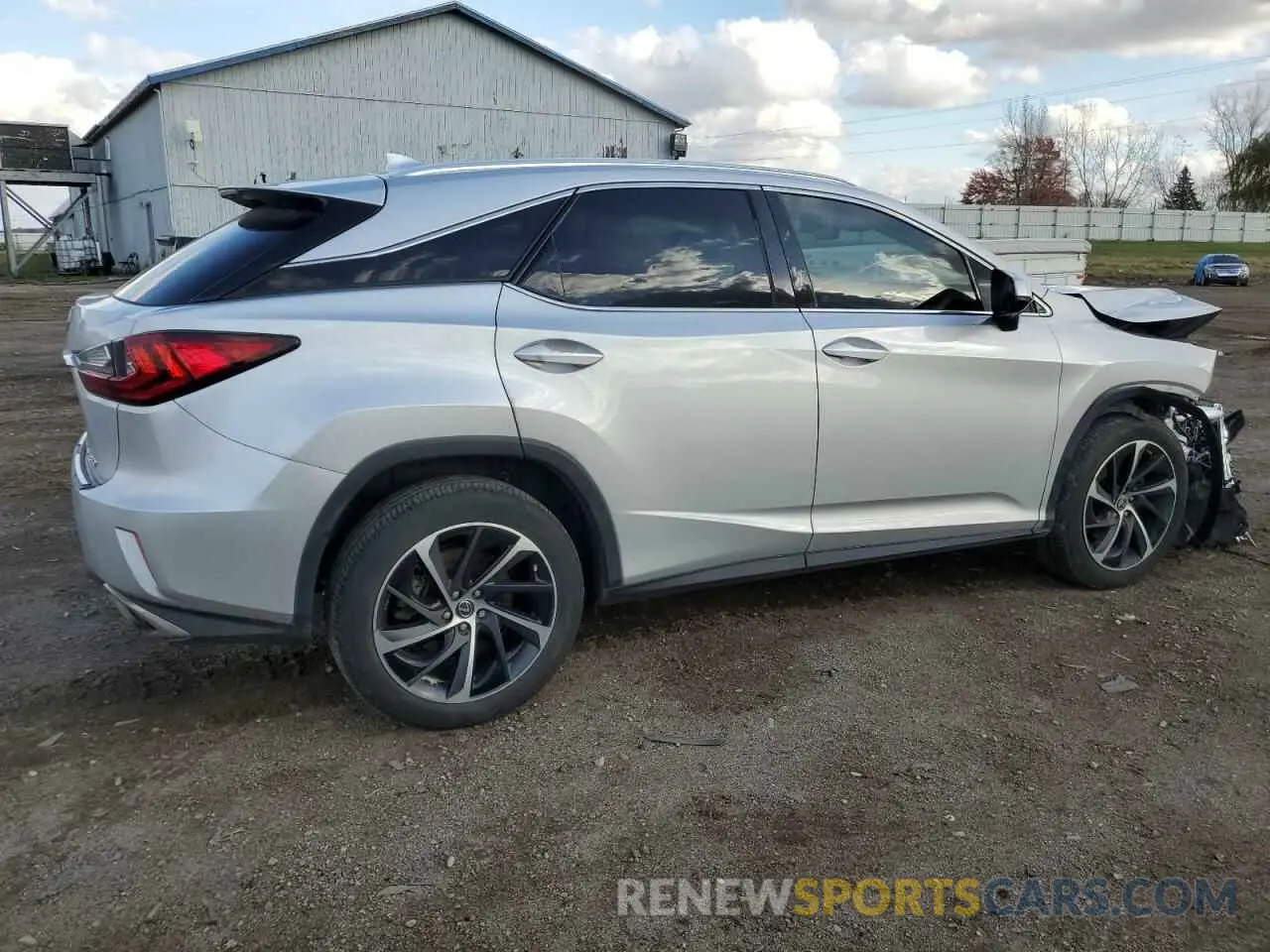 3 Photograph of a damaged car 2T2ZZMCA7KC143332 LEXUS RX350 2019