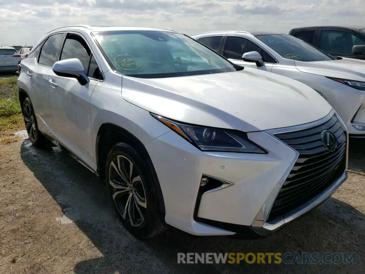 1 Photograph of a damaged car 2T2ZZMCA7KC146666 LEXUS RX350 2019