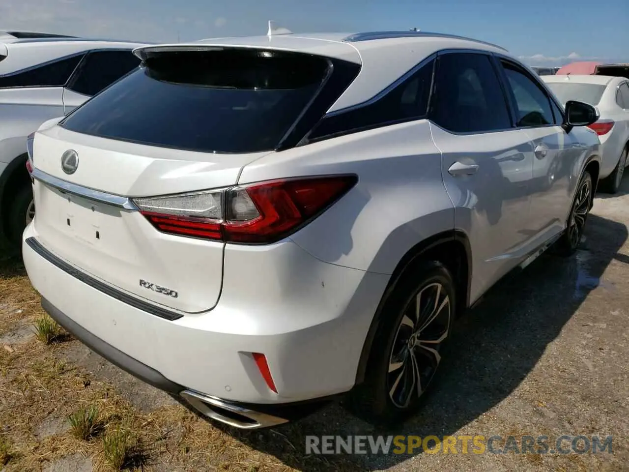 4 Photograph of a damaged car 2T2ZZMCA7KC146666 LEXUS RX350 2019