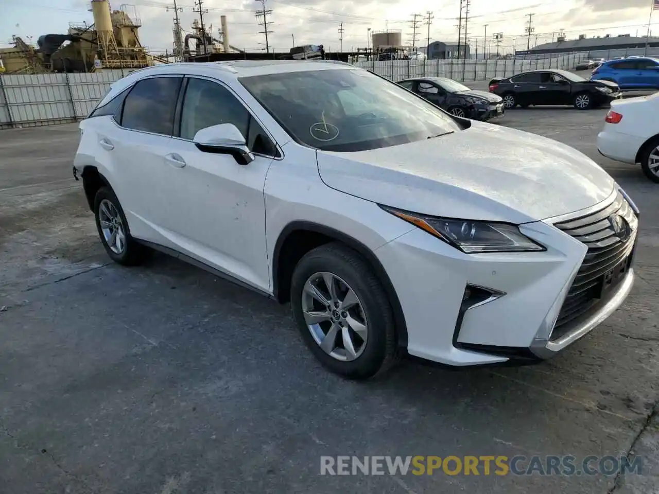 1 Photograph of a damaged car 2T2ZZMCA7KC147493 LEXUS RX350 2019