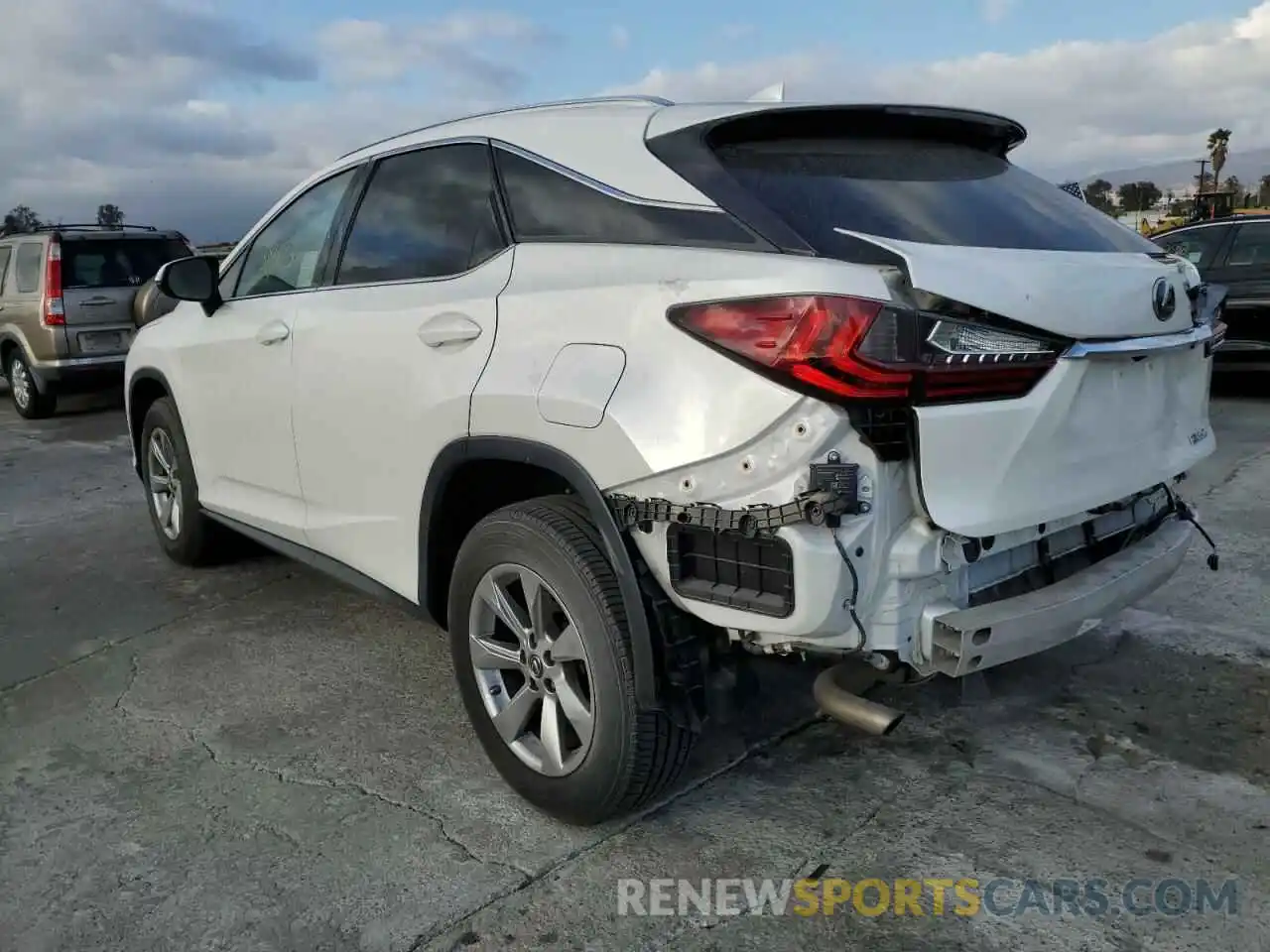 3 Photograph of a damaged car 2T2ZZMCA7KC147493 LEXUS RX350 2019