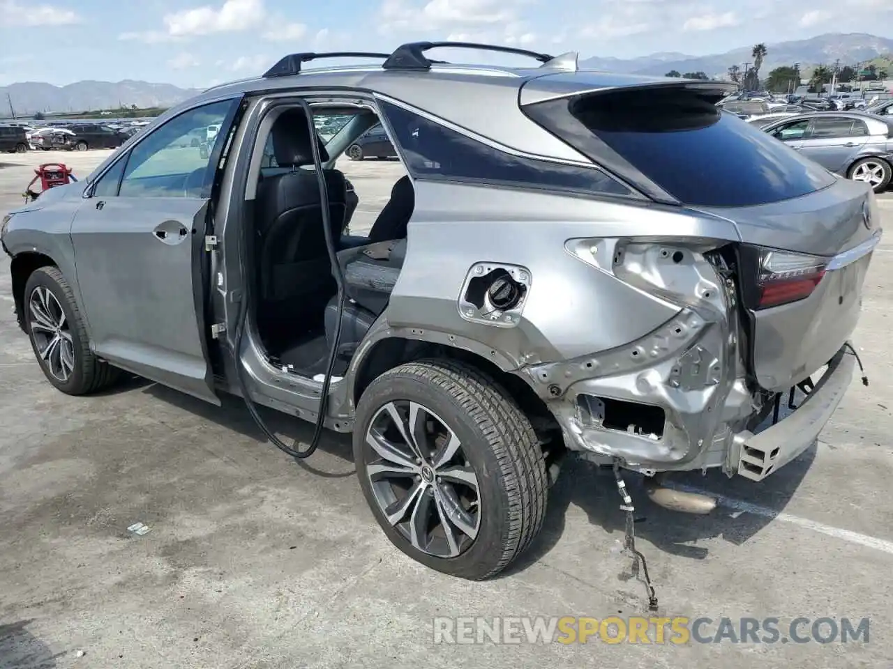 2 Photograph of a damaged car 2T2ZZMCA8KC119802 LEXUS RX350 2019