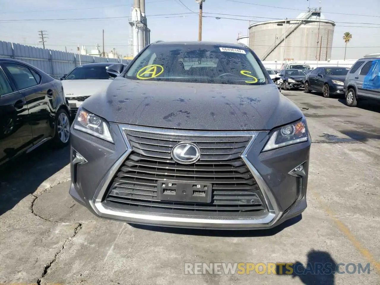 5 Photograph of a damaged car 2T2ZZMCA8KC121517 LEXUS RX350 2019