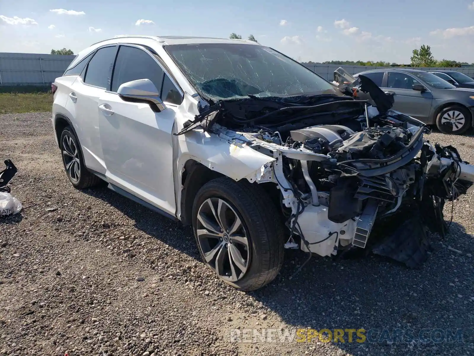 1 Photograph of a damaged car 2T2ZZMCA8KC127379 LEXUS RX350 2019