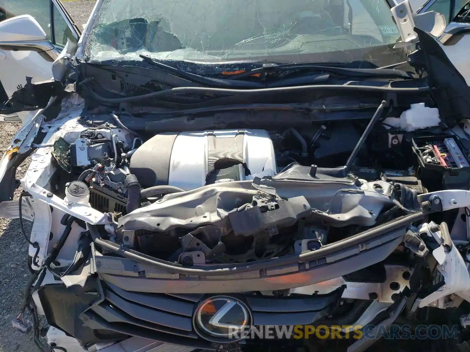 7 Photograph of a damaged car 2T2ZZMCA8KC127379 LEXUS RX350 2019