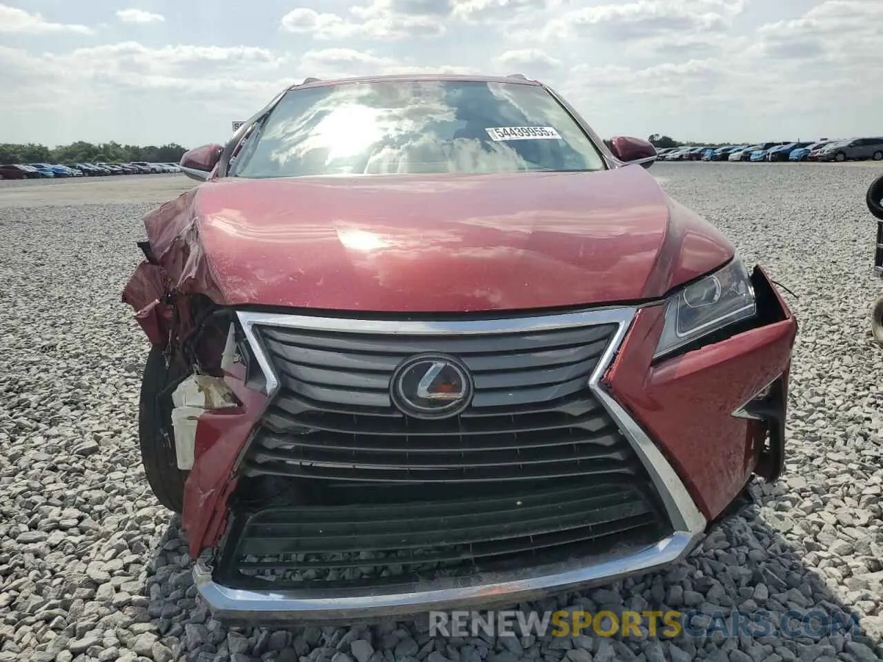 5 Photograph of a damaged car 2T2ZZMCA8KC127463 LEXUS RX350 2019