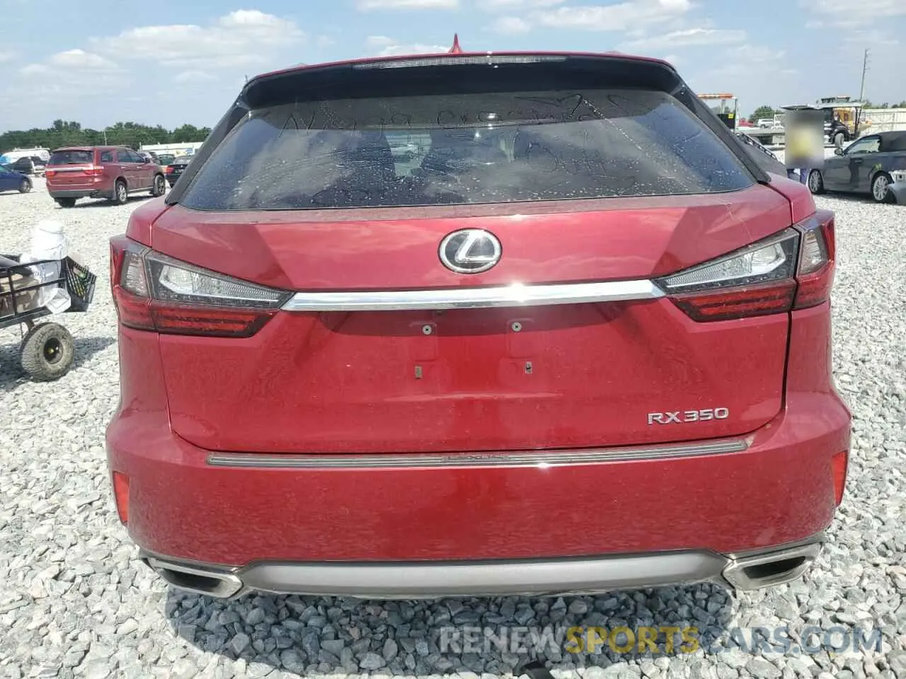 6 Photograph of a damaged car 2T2ZZMCA8KC127463 LEXUS RX350 2019