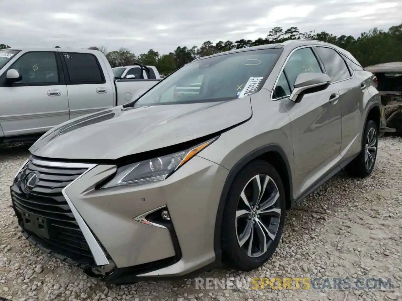 2 Photograph of a damaged car 2T2ZZMCA8KC128998 LEXUS RX350 2019