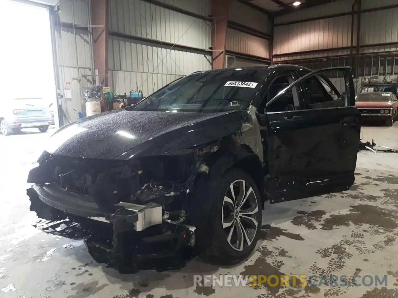 2 Photograph of a damaged car 2T2ZZMCA8KC129505 LEXUS RX350 2019