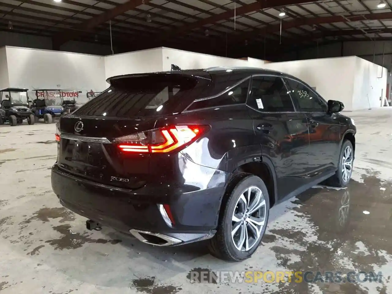 4 Photograph of a damaged car 2T2ZZMCA8KC129505 LEXUS RX350 2019