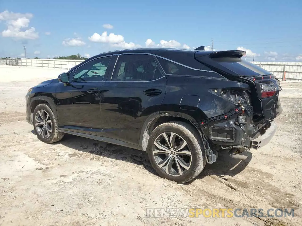 2 Photograph of a damaged car 2T2ZZMCA8KC130363 LEXUS RX350 2019