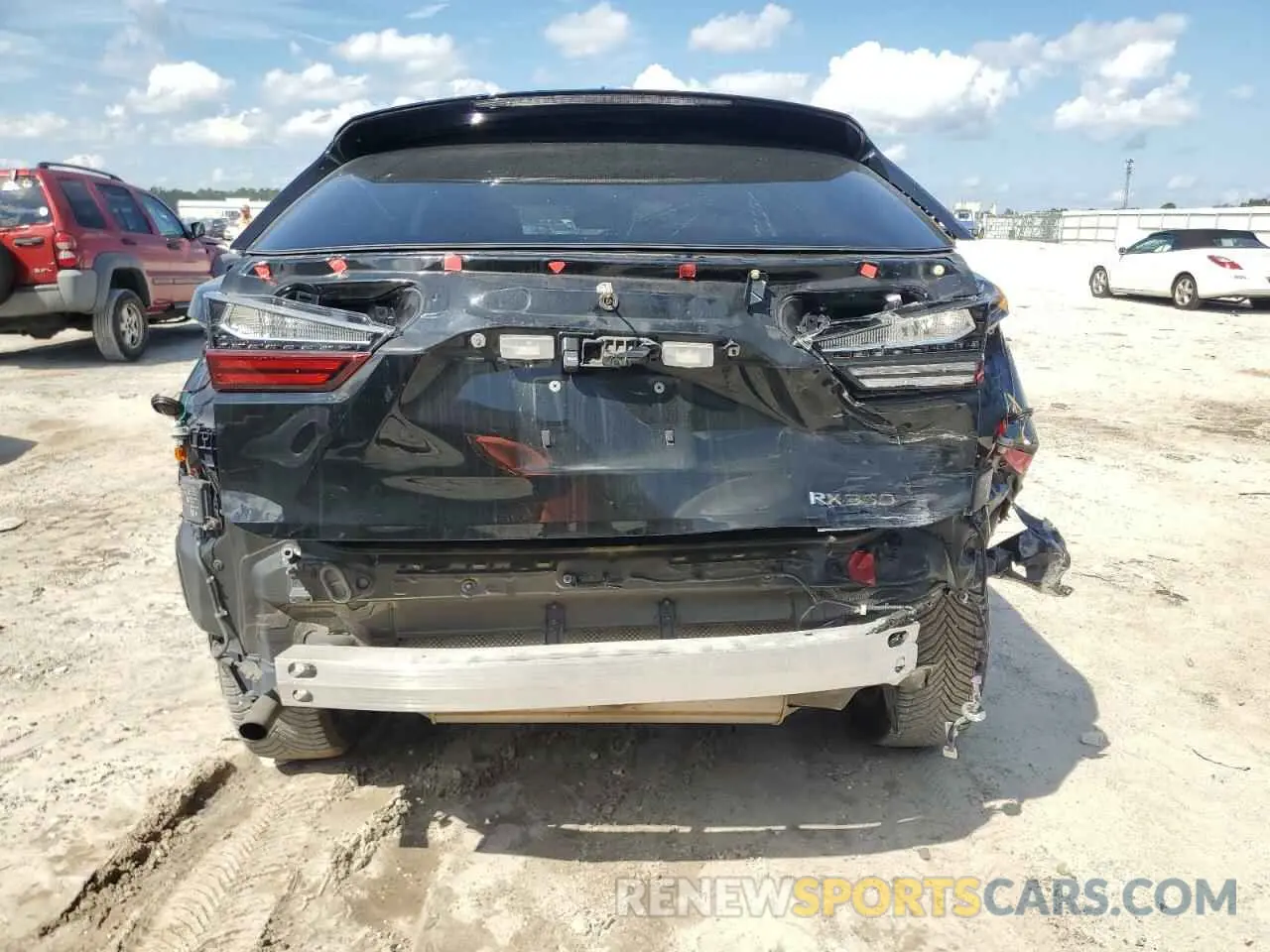 6 Photograph of a damaged car 2T2ZZMCA8KC130363 LEXUS RX350 2019