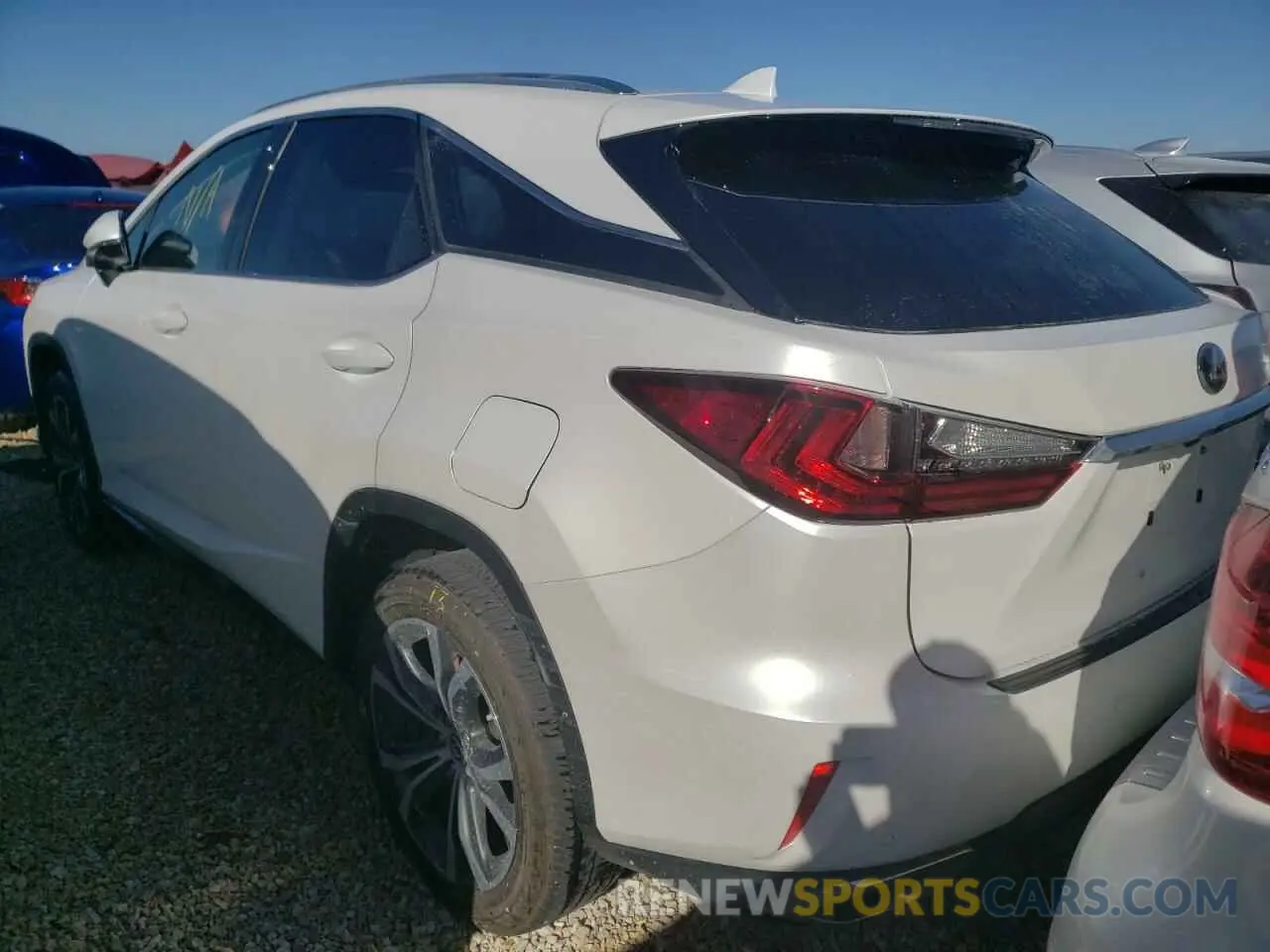 3 Photograph of a damaged car 2T2ZZMCA8KC130864 LEXUS RX350 2019