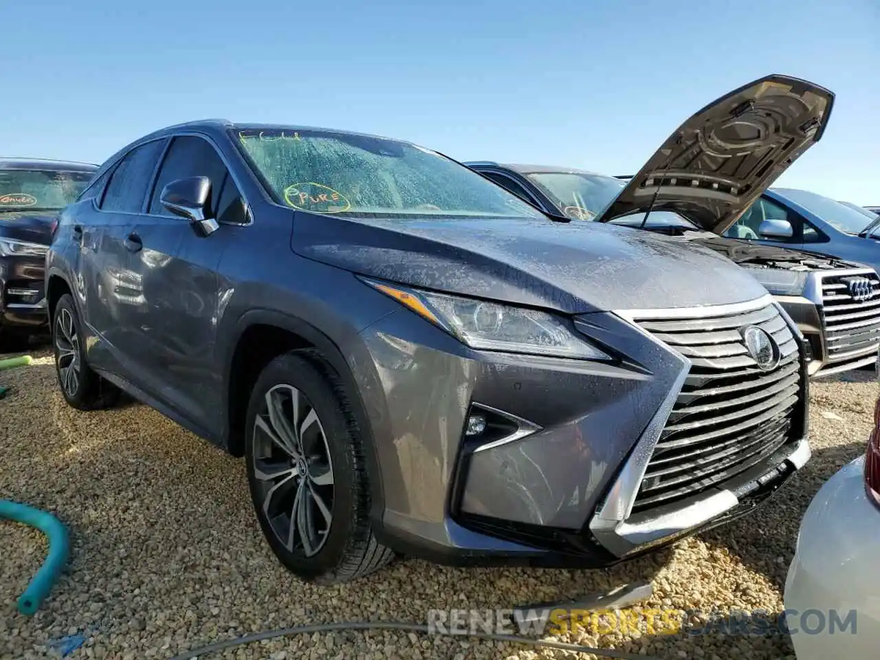 1 Photograph of a damaged car 2T2ZZMCA8KC130878 LEXUS RX350 2019