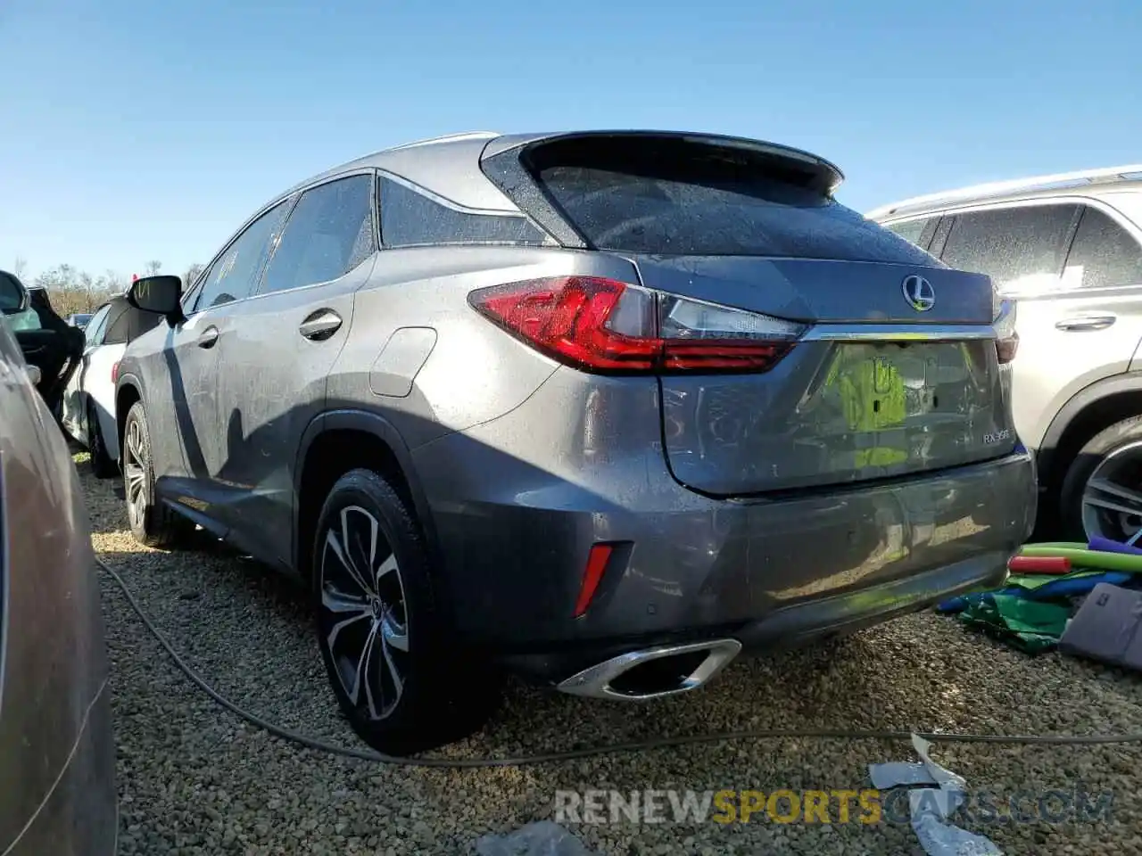 3 Photograph of a damaged car 2T2ZZMCA8KC130878 LEXUS RX350 2019