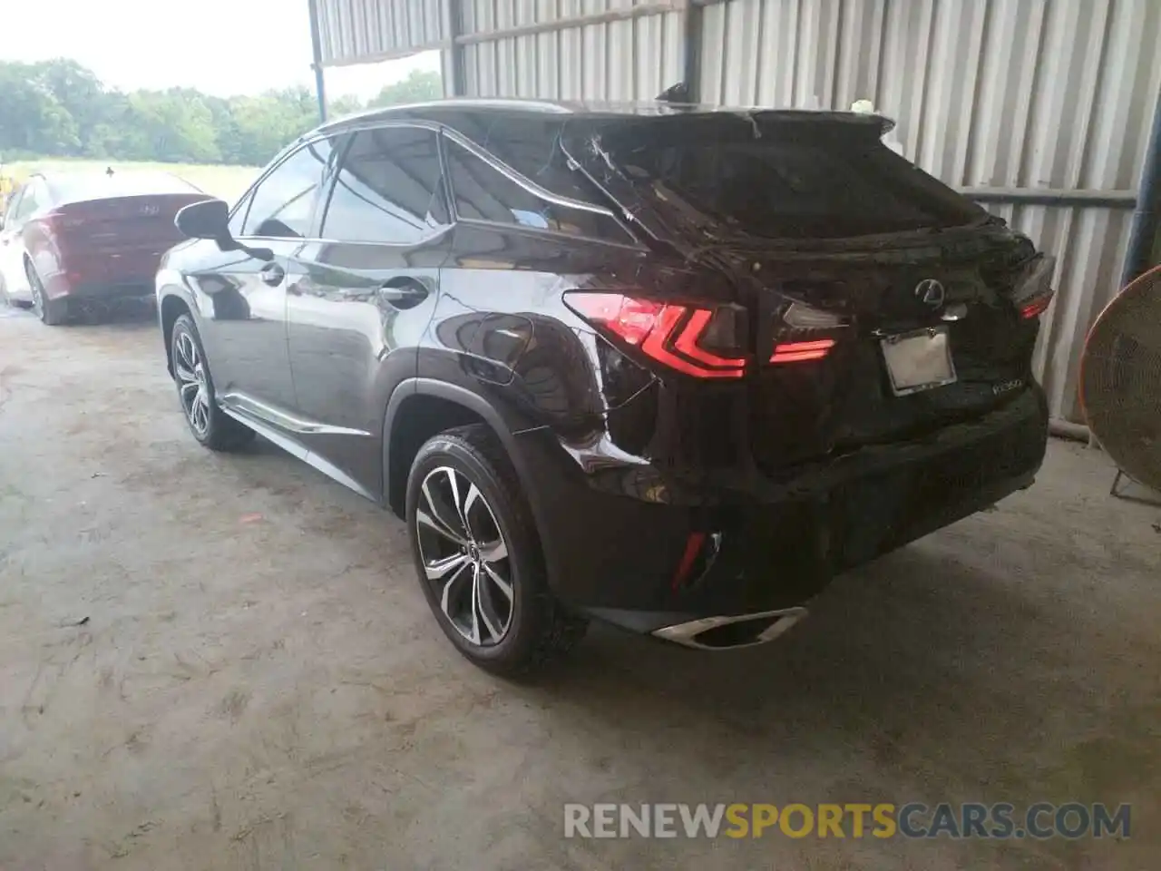 3 Photograph of a damaged car 2T2ZZMCA8KC131531 LEXUS RX350 2019