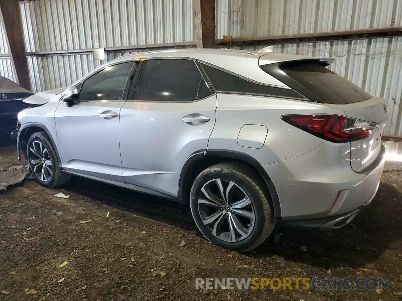 2 Photograph of a damaged car 2T2ZZMCA8KC133084 LEXUS RX350 2019
