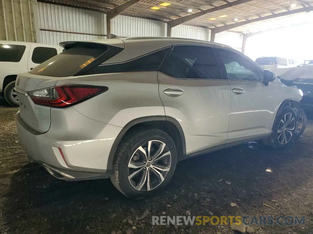 3 Photograph of a damaged car 2T2ZZMCA8KC133084 LEXUS RX350 2019