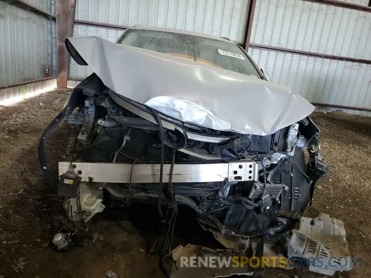 5 Photograph of a damaged car 2T2ZZMCA8KC133084 LEXUS RX350 2019