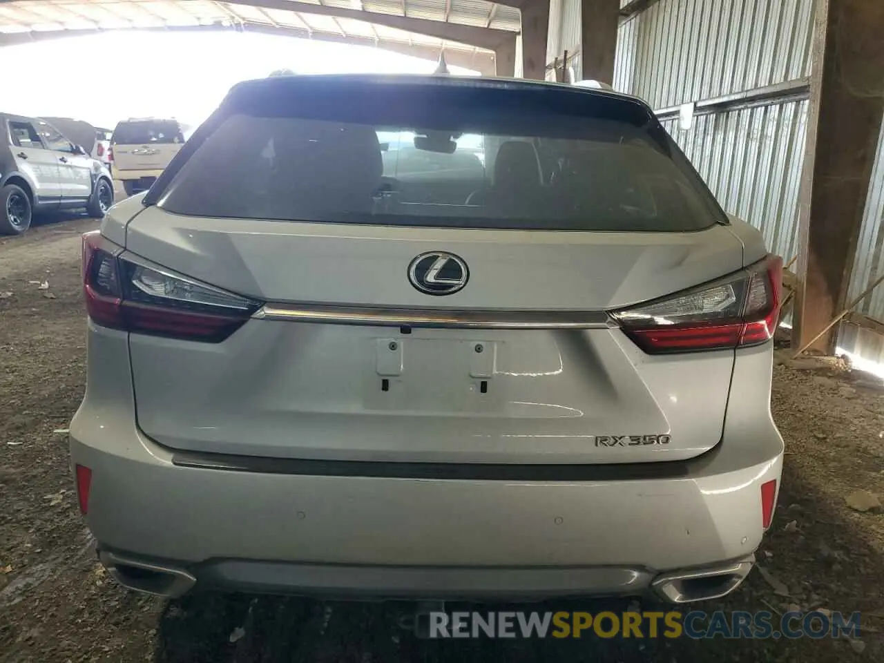 6 Photograph of a damaged car 2T2ZZMCA8KC133084 LEXUS RX350 2019