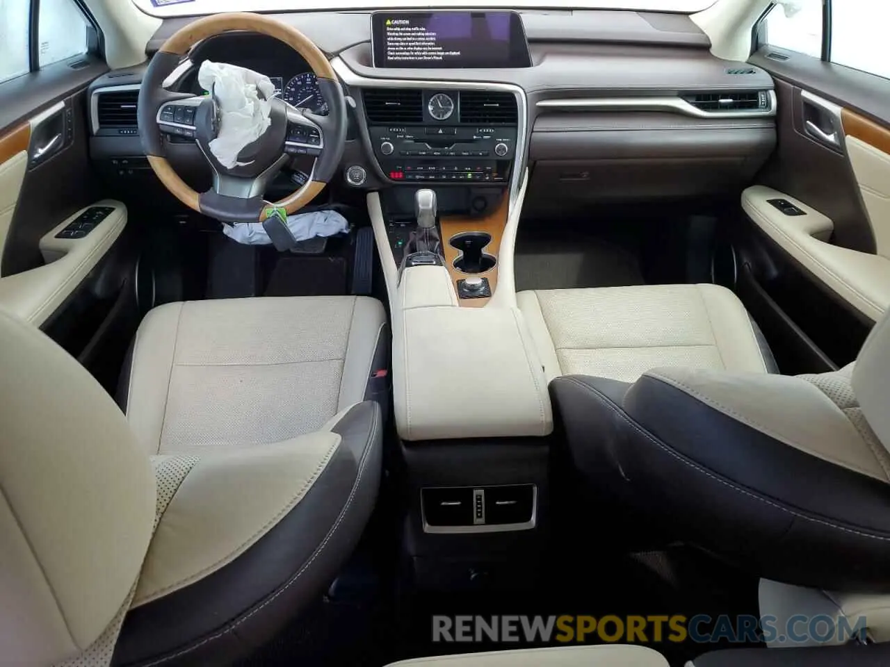 8 Photograph of a damaged car 2T2ZZMCA8KC133084 LEXUS RX350 2019