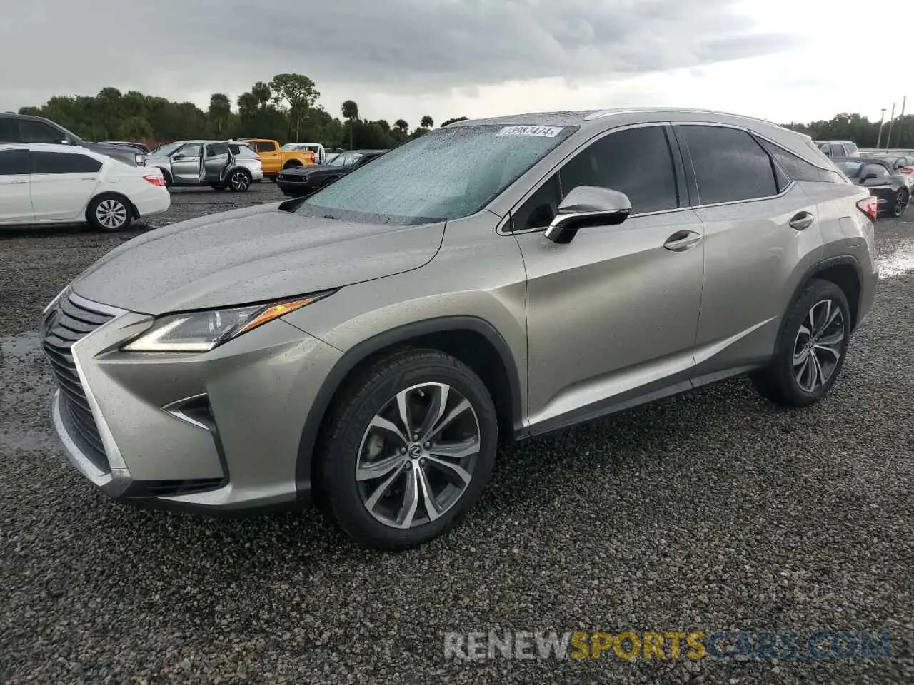 1 Photograph of a damaged car 2T2ZZMCA8KC133960 LEXUS RX350 2019