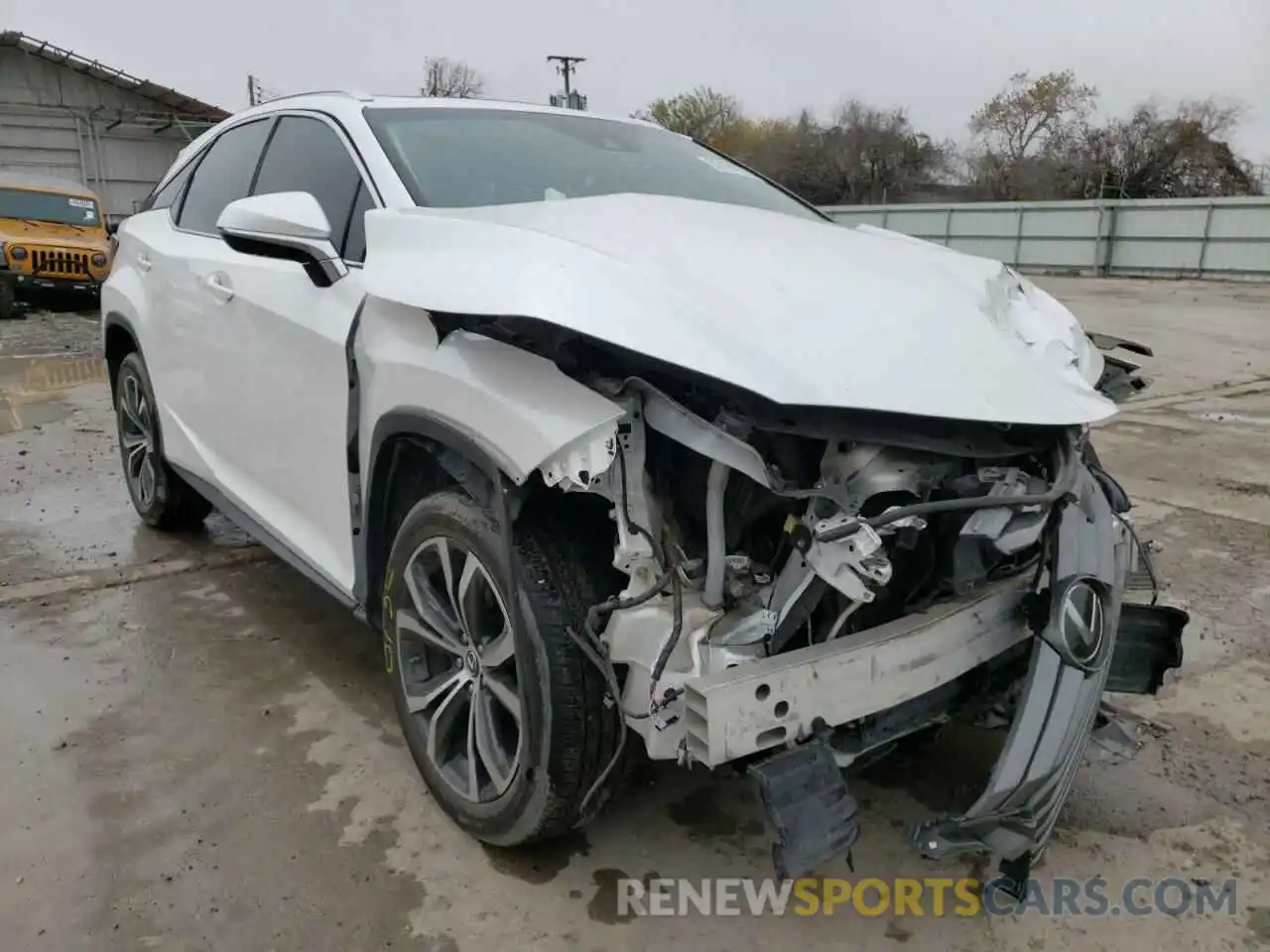 1 Photograph of a damaged car 2T2ZZMCA8KC135305 LEXUS RX350 2019