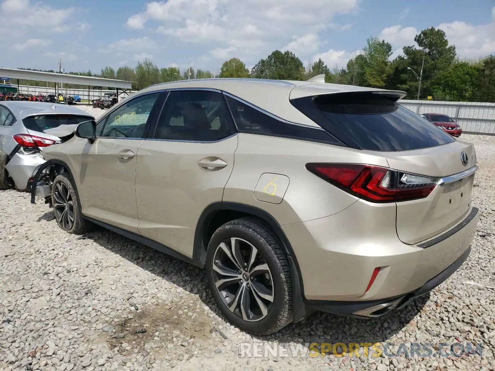 3 Photograph of a damaged car 2T2ZZMCA8KC138530 LEXUS RX350 2019