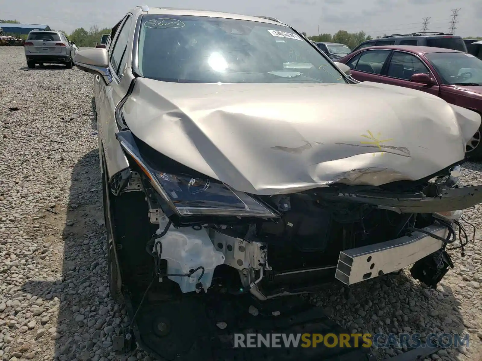 9 Photograph of a damaged car 2T2ZZMCA8KC138530 LEXUS RX350 2019