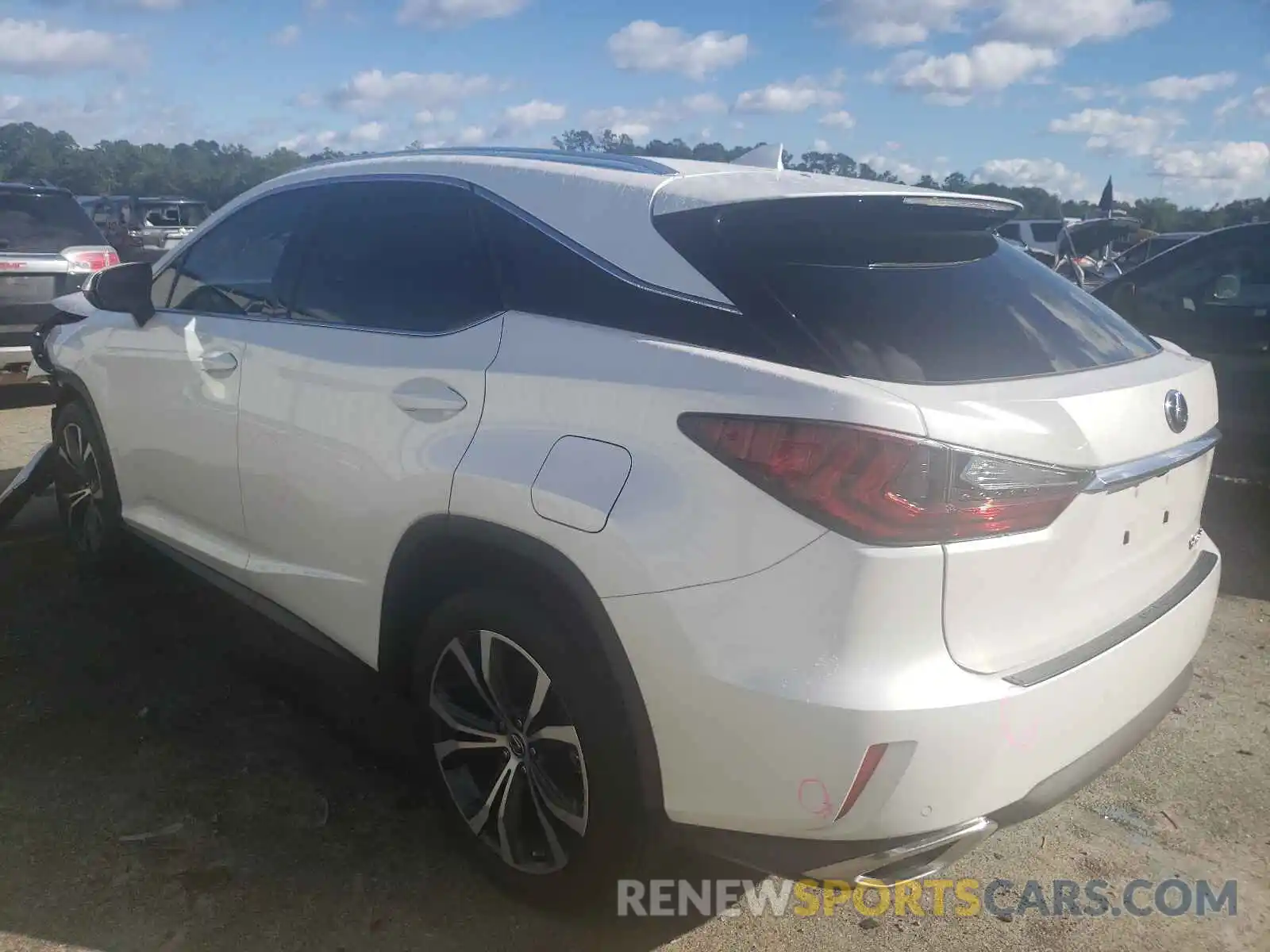 3 Photograph of a damaged car 2T2ZZMCA8KC139399 LEXUS RX350 2019