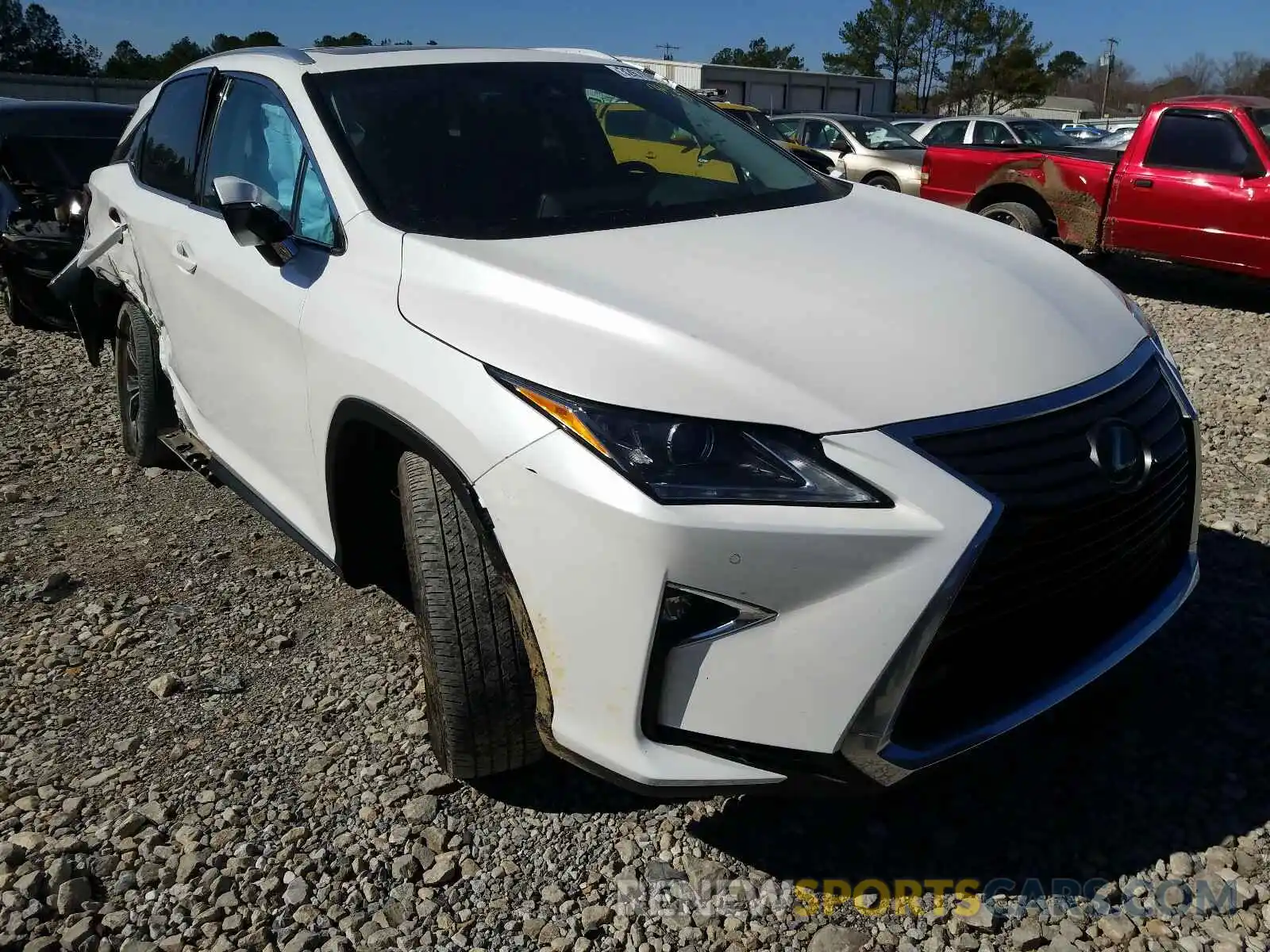 1 Photograph of a damaged car 2T2ZZMCA8KC139595 LEXUS RX350 2019