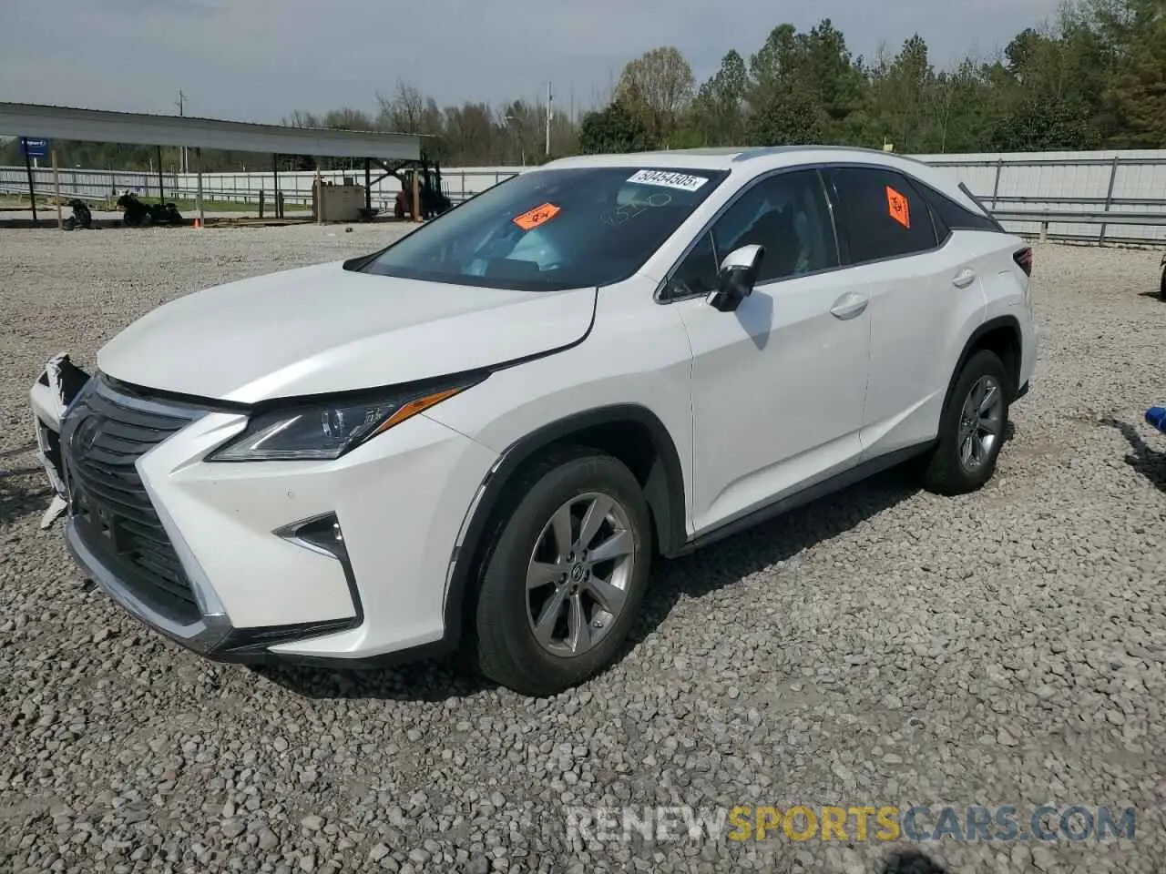 1 Photograph of a damaged car 2T2ZZMCA8KC140455 LEXUS RX350 2019