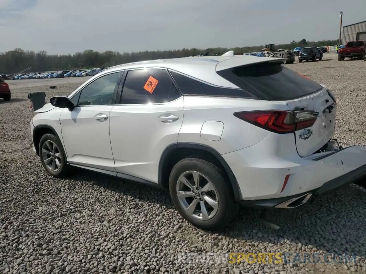 2 Photograph of a damaged car 2T2ZZMCA8KC140455 LEXUS RX350 2019