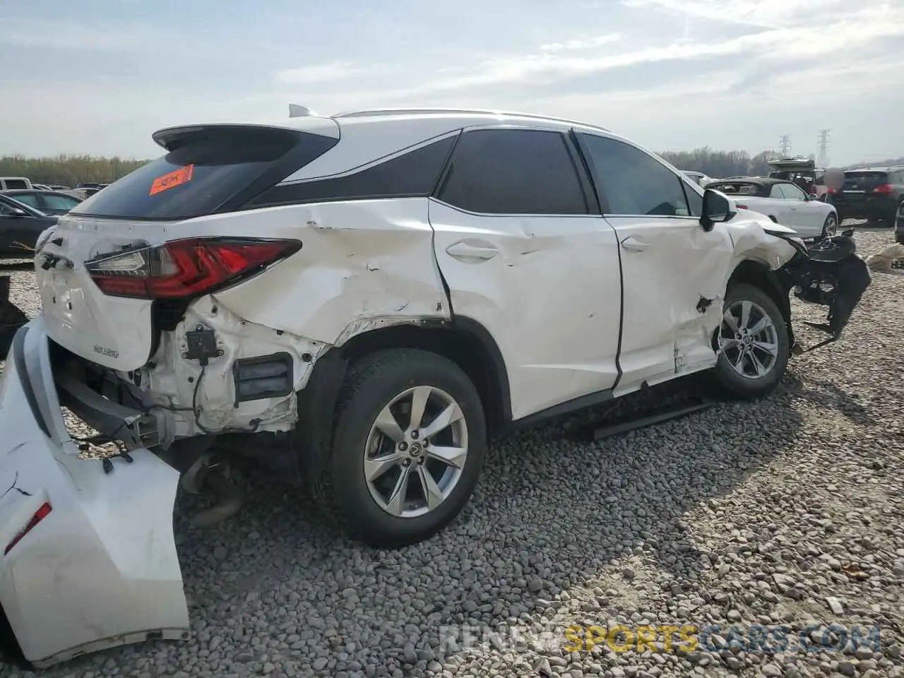 3 Photograph of a damaged car 2T2ZZMCA8KC140455 LEXUS RX350 2019